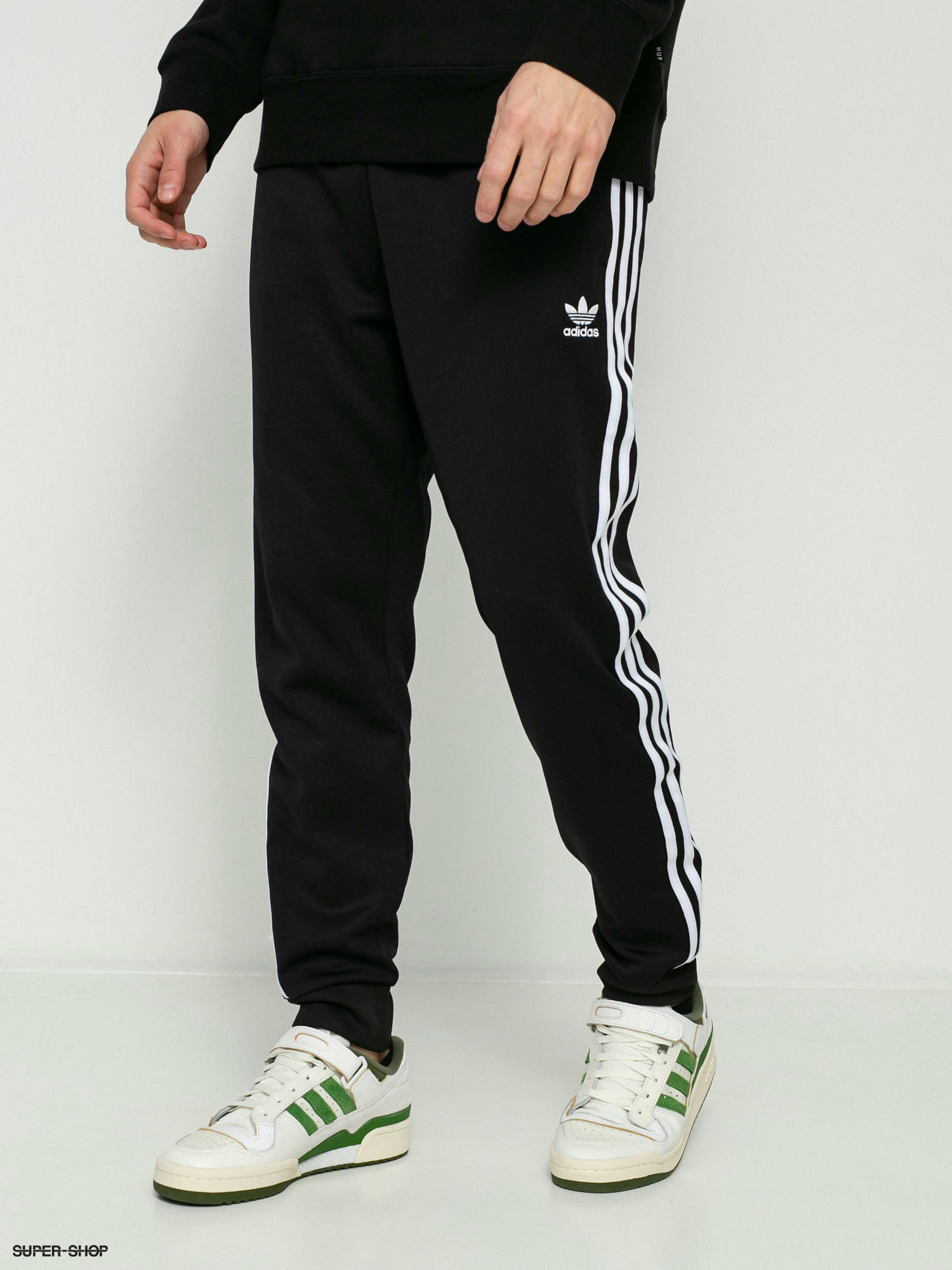 Women's Clothing - Own the Run 3-Stripes Pants - Black | adidas Oman